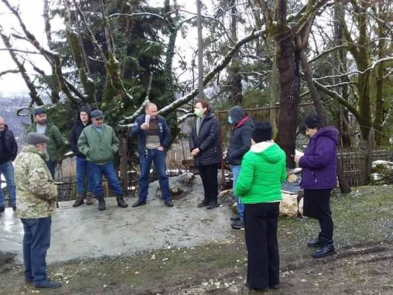 ცაგერის მუნიციპალიტეტში, ,,სოფლის მხარდაჭერის პროგრამით" დასაფინანსებელი პროექტების...